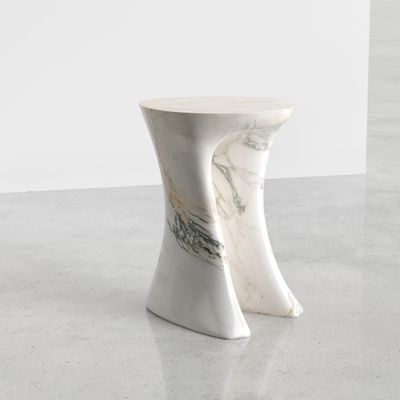 Tables de nuit - OSSA – Table de chevet monolithique en marbre - LIVINGSTONE