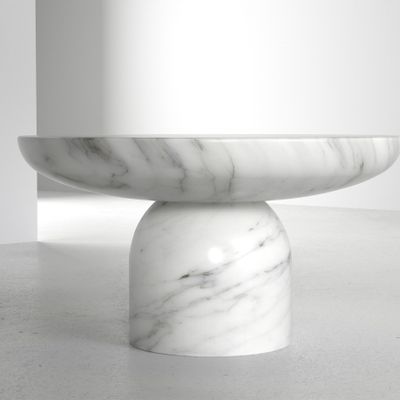 Tables pour hôtels - Tables basses KOS – Marbre massif, deux dimensions - LIVINGSTONE