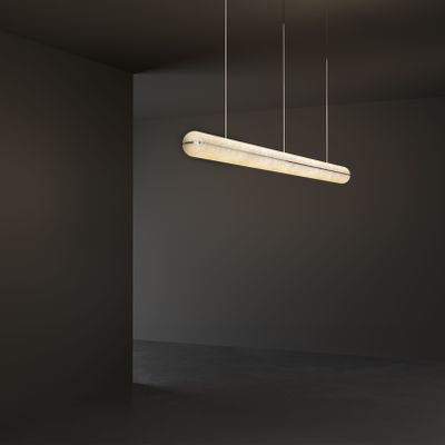 LED modules - HOBA — Carved marble lights (Suspension & Wall Light) - LIVINGSTONE
