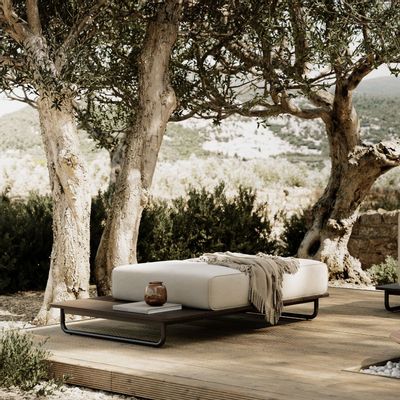 Chaises de jardin - Pouf extérieur Copacabana - DOMKAPA