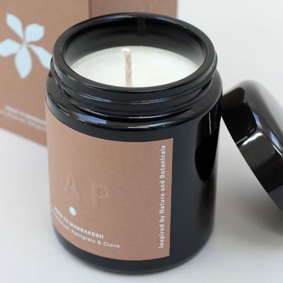 Gifts - Organic aromatherapy candle - En route to Marrakech - MAP