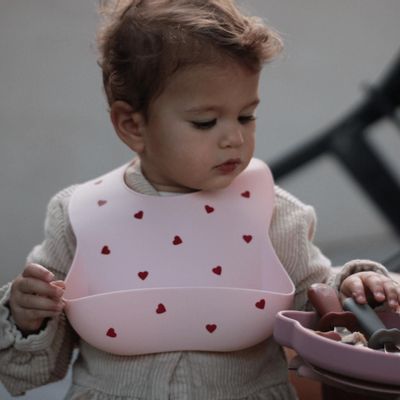 Children's mealtime - Printed baby silicone bib - SOINA