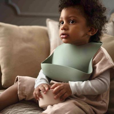 Repas pour enfant - Bavoir en silicone bébé - SOINA