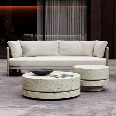 Lawn tables - Miura-bisque M Size Coffee Table - SNOC