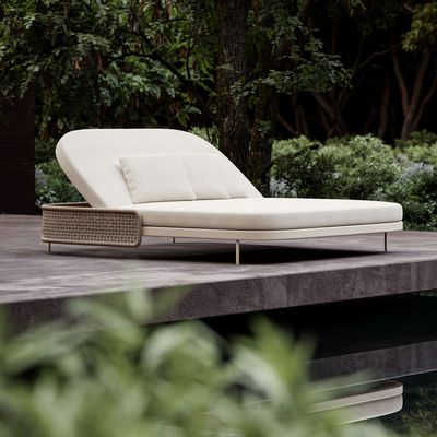Lawn sofas   - Miura-bisque Daybed - SNOC OUTDOOR FURNITURE