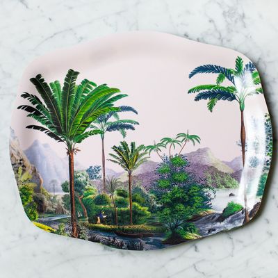 Plateaux - Plateau rococo Manicaria - PARADISIO IMAGINARIUM