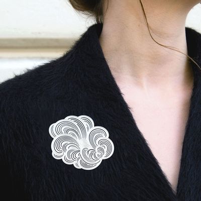 Jewelry - Mist magnetic brooch - Constance Guisset design - TOUT SIMPLEMENT,