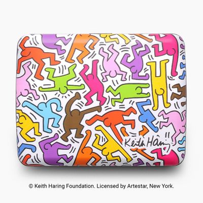 Petite maroquinerie - SMART CASE V2 LARGE - Keith Haring - ÖGON DESIGN