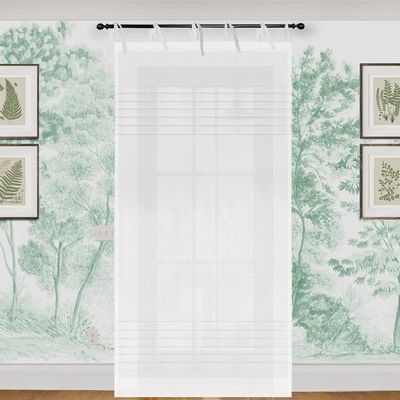 Curtains and window coverings - CURTAINS SASHIKO ORGANZA - LA CUCA