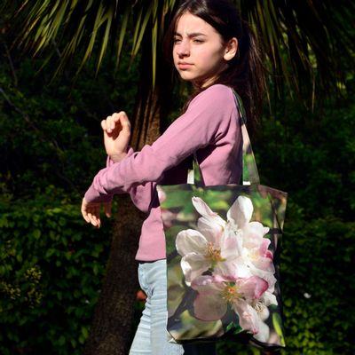 Homewear textile - Tote bags fleuris - MARON BOUILLIE