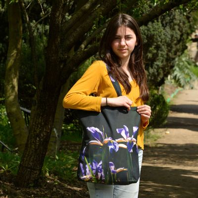 Homewear textile - Tote bags Fleurs - MARON BOUILLIE