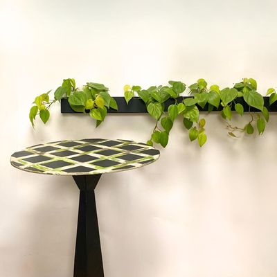 Design objects - Natural slate wall planter, Le Trait, 36/7/5.5 cm - LE TRÈFLE BLEU
