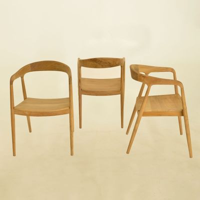 Chaises - Chaise en teck - TOKYO - JOE SAYEGH PARIS