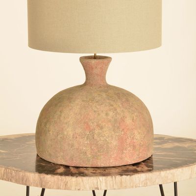 Lampes à poser - Lampe à poser en Céramique et Lin - BULBE - JOE SAYEGH PARIS