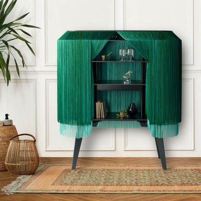 Objets design - Alpaga - fringed furniture - IBRIDE