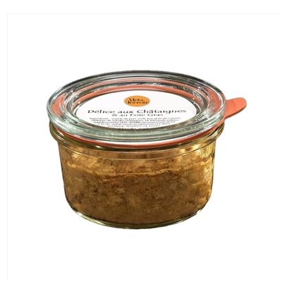 Épicerie fine - Délice aux Châtaignes et au Foie Gras - 90g - METSTERROIR