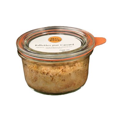 Épicerie fine - Rillettes pur Canard - 90g. - METSTERROIR