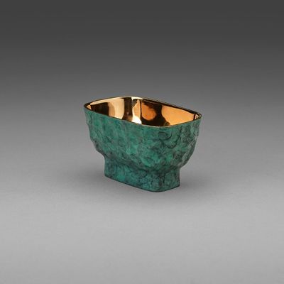 Unique pieces - Cast Bronze Salt & Pepper Bowl - EAGLADOR