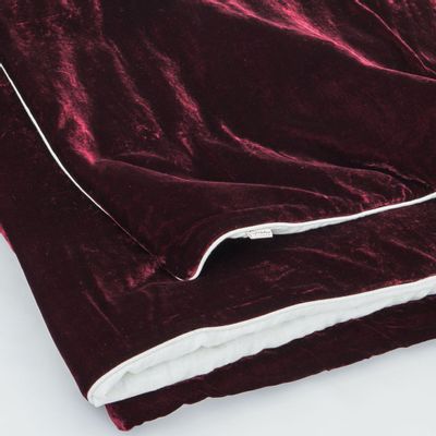 Comforters and pillows - Velvet and Linen Blanket - ONCE MILANO