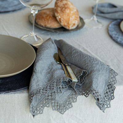 Serviettes - Serviette en macramé - ONCE MILANO