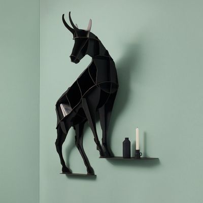 Design objects - Horace - chamois wall shelf - IBRIDE