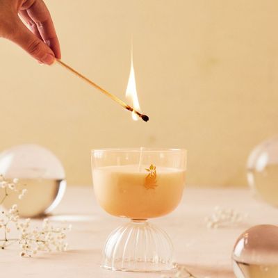 Stemware - Rewined Rose' Candle 7oz Cup - REWINED