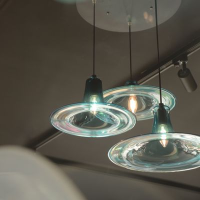Art glass - ABYSSE suspension - FLUÏD
