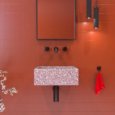 Sinks - Erte Concrete Basin | Sink | Terrazzo Finish - SYNK