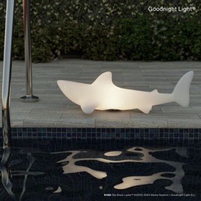 Children's lighting - Bobb, The Pool Shark - FLOATING LAMP - - GOODNIGHT LIGHT