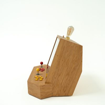 Design objects - SENSEI V1: Handmade Wooden Arcade Cabinet, French Design - MAISON ROSHI