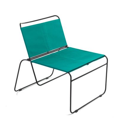 Lawn chairs - ARMCHAIR\" THE DUO\” SEAWEED 100% COTTON OUTDOOR - COULEURS DE PEAU
