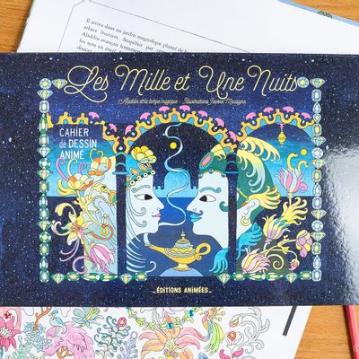 Papeterie - Cahier Animé Les Mille et Une Nuits & BlinkBook - EDITIONS ANIMEES