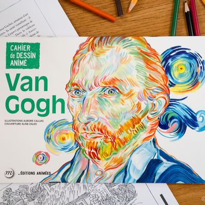 Children's arts and crafts - Van Gogh - Cahier Animé BlinkBook - EDITIONS ANIMEES