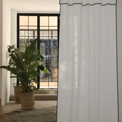 Curtains and window coverings - Agave curtain panel - SCÈNES DE LIN