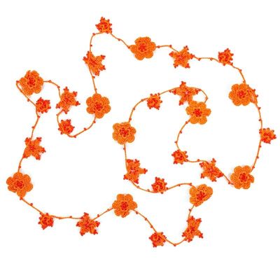 Bijoux - SAUTOIR "CRYSTAL" PAPAYE - KARAWAN AUTHENTIC