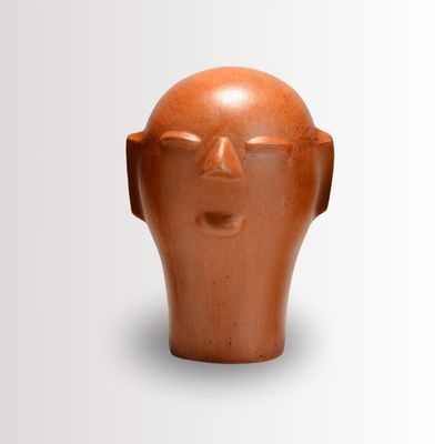 Decorative objects - Heads in ceramic - 25x18x18cm (L) - CABOCO