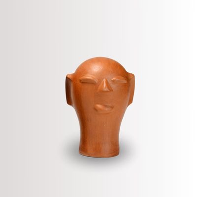 Decorative objects - Heads in ceramic - 17x13x13cm (S) - CABOCO