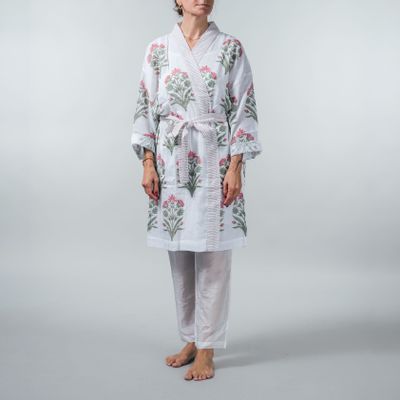 Sleepwear - Bouquet Robe - NEST FACTORY