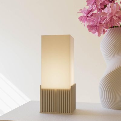 Office design and planning - Table lamp "Light Box" - AURA 3D