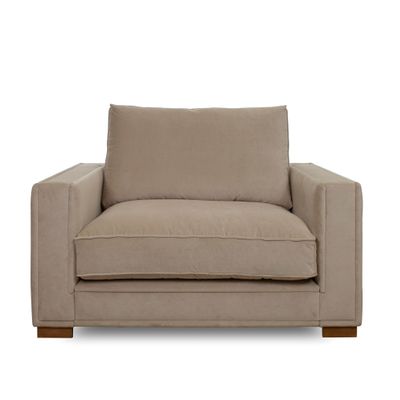 Sofas for hospitalities & contracts - Byron | Loveseat Armchair - CREARTE COLLECTIONS