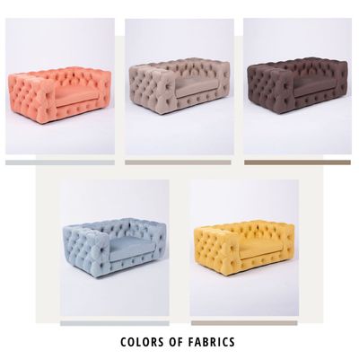 Small sofas - GLAMOUR Elegant Dog Sofa - PET EMPIRE
