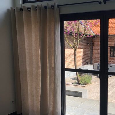 Curtains and window coverings - Rideau Agave œillets - SCÈNES DE LIN