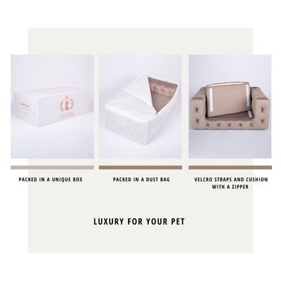Petits canapés - ROYAL - Fauteuil pour chien de qualité supérieure - PET EMPIRE