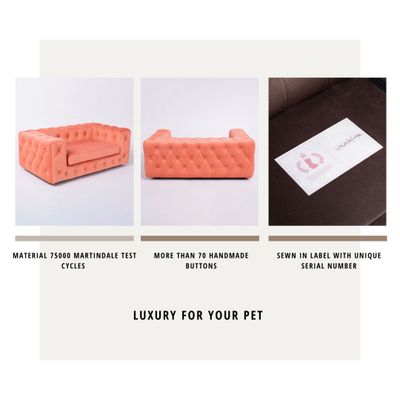 Petits canapés - ROYAL - Fauteuil pour chien de qualité supérieure - PET EMPIRE