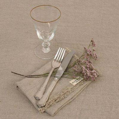 Gifts - Washed linen napkins - MARRAKECH - DE.LENZO