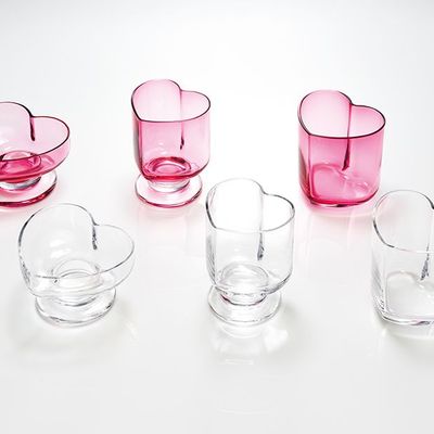Accessoires thé et café - Showa Modern Coffee Heart Glass - HIROTA GLASS MFG. CO., LTD.