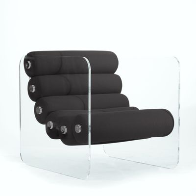 Fauteuils - MW02 | Designer armchair - PMMA - Soshagro foam seat - Handmade - MOJOW