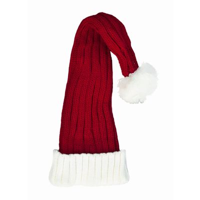 Hats - Coarse knitted Santa hat - SNAZZY SANTA APS