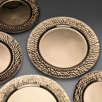 Decorative objects - Cast Bronze Plate Charger - EAGLADOR