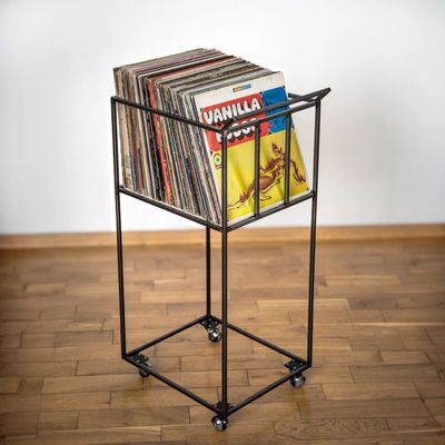 Boîtes de rangement  - Chariot DJ pour disques vinyles - Modèle 80 - DESIGN ATELIER ARTICLE